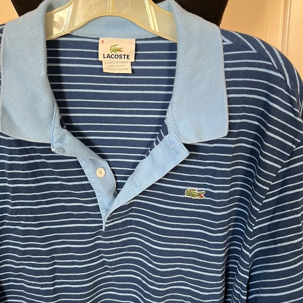 Lacoste stripped polo - Picture 2 of 4
